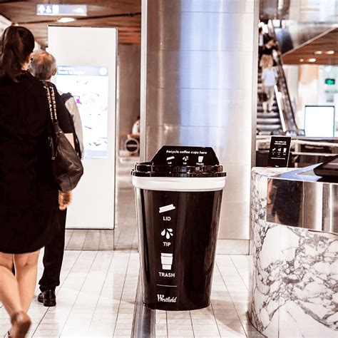 Coffee Cup Recycling Station