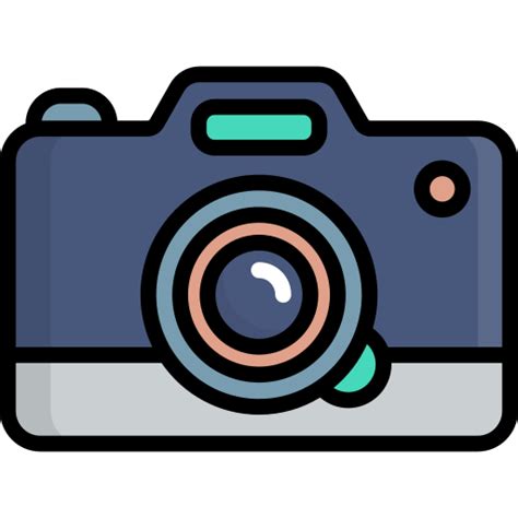 Photo Camera Special Lineal Color Icon