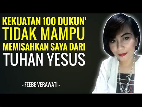 Kekuatan 100 Dukun Tidak Mampu Memisahkan Saya Dari Tuhan Yesus