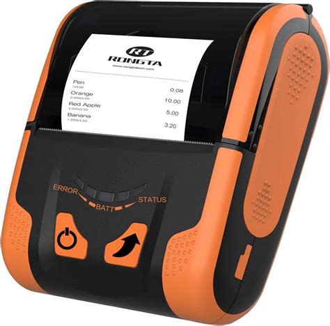 Rongta Rpp Portable Mini Mm Pocket Mobile Pos Thermal Receipt