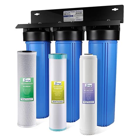 Ispring Whole House Water Filter System Reduces Pfoa Pfos Pfas Lead Scale Chlorine