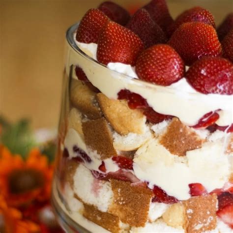 Robs Recipe Strawberry Angel Food Cake Trifle