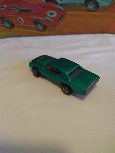 1967 Hot Wheels Redline Custom T Bird Green Spectraflame US Restored NICE Etsy