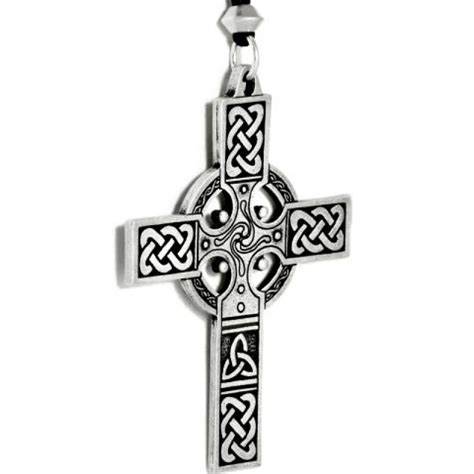 Large Celtic Cross Necklace - Celtic Jewelry, Gothic Jewelry