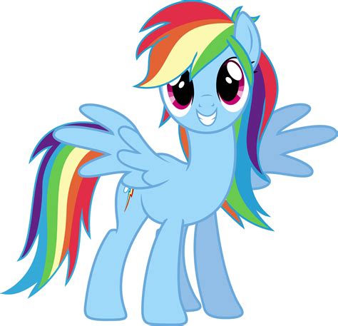 Rainbow Dash Vector At Collection Of Rainbow Dash