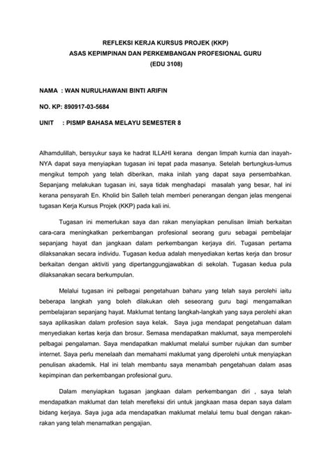 Penutup Asas Kepimpinan Pdf