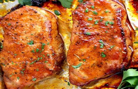 Chuletas De Cerdo Al Horno Cocina Y Batidos