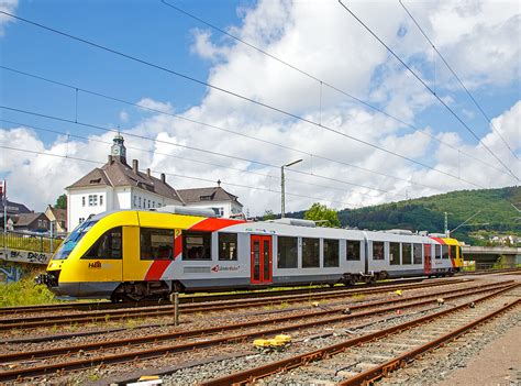 Der VT 264 (95 80 0648 664-0 D-HEB / 95 80 0648 164-1 D-HEB) ein Alstom ...