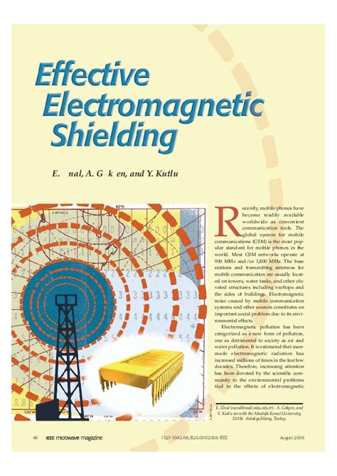 (PDF) Effective electromagnetic shielding | Erdem Ünal - Academia.edu