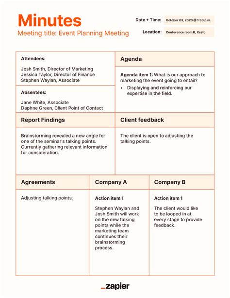 7 Meeting Minutes Templates For More Productive Meetings Office Templates Minutes Of Meeting