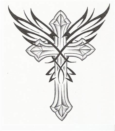 cross drawing designs  paintingvalleycom explore collection