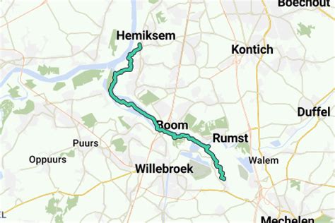 Hemiksem Heffen Wandelroute RouteYou