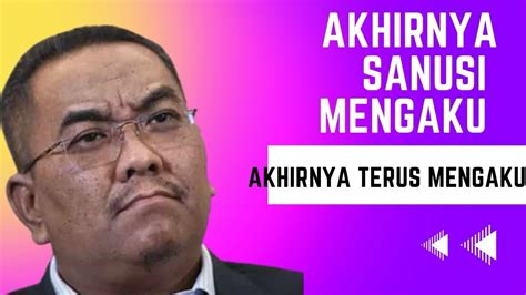 Akhirnya Sanusi Mengaku Youtube