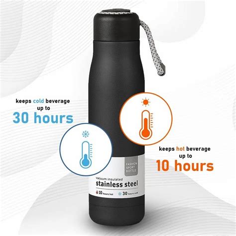 Stainless Steel Nymbus ML Vacuum Insulated Double Wall Hot And Cold Water Bottle At Rs