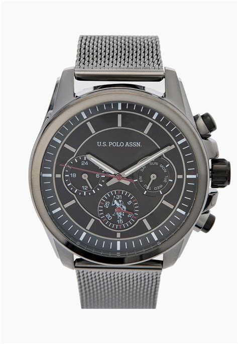 Часы U.S. Polo Assn. USPA1028-03, цвет: серебряный, RTLACH357901 ...