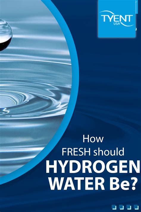 How Fresh Should Hydrogen Water Be Tyentusa Water Ionizer Health