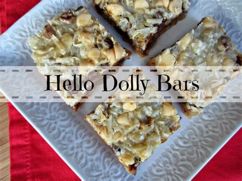 Hello Dolly Bars Renee S Kitchen Adventures