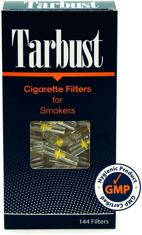 Tarbust Filtres A Cigarettes Jetables 1 Paquet De 144 Filtres Anti