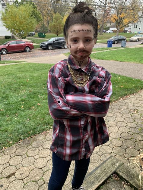 My daughter is Post Malone for Halloween - Meme Guy