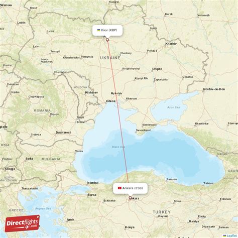 Direct Flights From Ankara To Kiev Kyiv ESB To KBP Non Stop