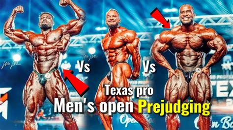 Andrew Jacked Vs Hunter Labrada Vs Carlos Thomas Prejudging In Texas