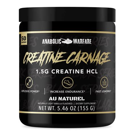 Anabolic Warfare Creatine Carnage: Build Lean Muscle & Boost Endurance ...