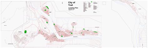 City of Trail BC Map - Trail BC • mappery