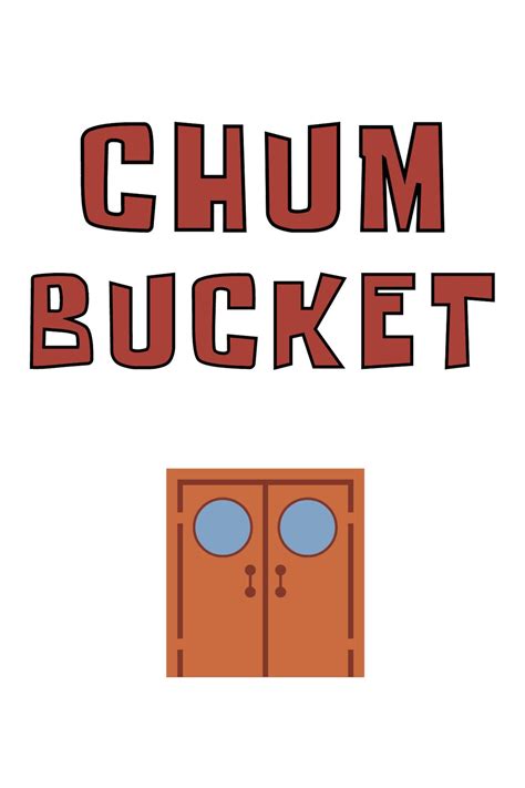 Chum Bucket Digital Art Download Svg Pdf Png Unique Underwater Themed