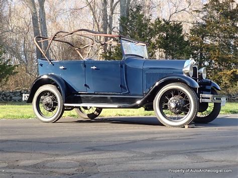 1929 Ford Model A Phaeton Barn Finds