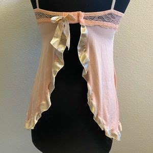 Intimates Sleepwear Nwot Ruffle Babydoll Lingerie Set Poshmark