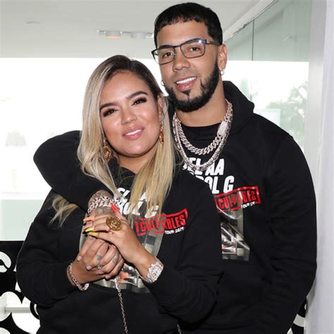 Photos from Anuel AA & Karol G's Cutest Couple Moments