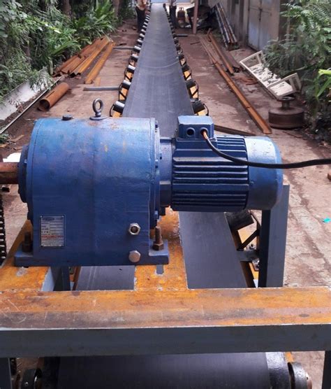 35 Feet Electric Ms Heavy Duty Belt Conveyor 220 V 400kgfeet At Rs