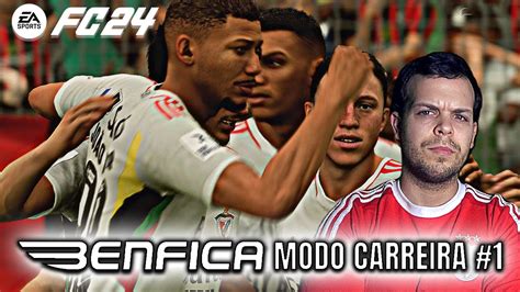 EA FC 24 MODO CARREIRA 1 BEM VINDO AO BENFICA YouTube