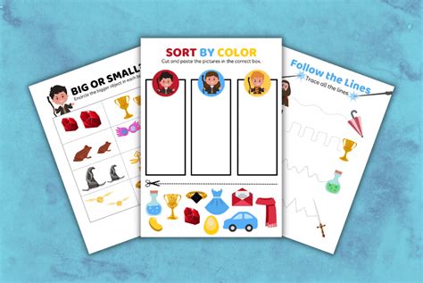 3 Free Harry Potter Printable Games For Kids - Crazy Laura