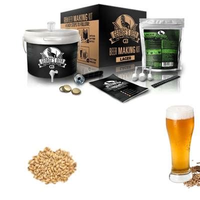 Recharge Malt Et Levure Type Lager Pour Kit De Brassage Bi Re Blonde L Duhall