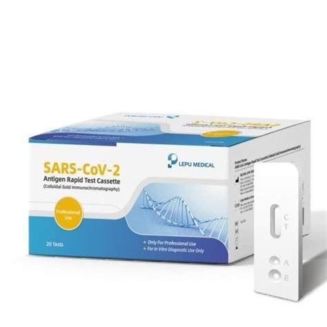 COVID 19 Testkit Lepu Medical Infektion Antigene SARS COV 2