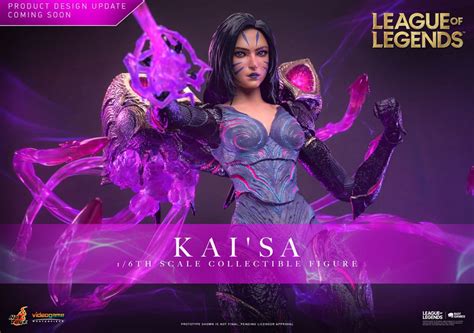League Of Legends Kai Sa League Of Legends Masterpiece 1 6 Action Figure By Hot Toys