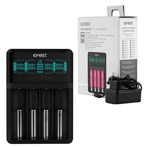 Efest LUC V4 Elite Ladegerät - Dampfer Shop | E-Zigaretten, Liquids u ...