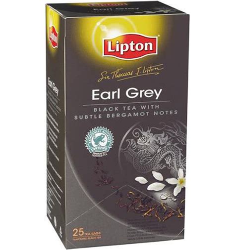 Lipton Sir Thomas Earl Grey Envelope Tea 25s