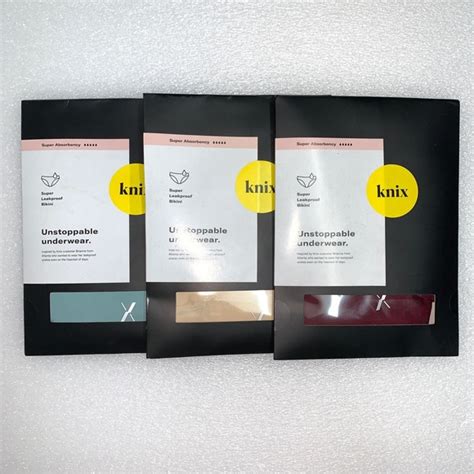 Knix Intimates Sleepwear Knix Super Leakproof Bikini Panties Pk Size Xl Poshmark