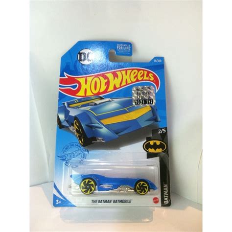 Hot Wheels Batman Mini Collection The Batman Batmobile Blue Fs By Mattel