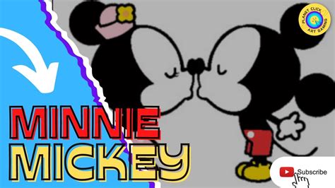 Cómo dibujar a Minnie y Mickey 14 de febrero San Valentin YouTube