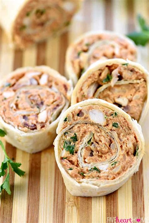 Chicken Tortilla Roll Ups With Cream Cheese