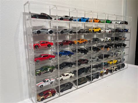Acrylic Display For Hot Wheel Tomica Hobbies Toys Toys Games On Carousell