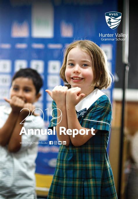 Annual Report - 2019 by Hunter Valley Grammar School - Issuu