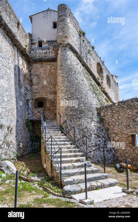 Steps Leading To Interior Of 16th Century Star Shaped Fort Carré In