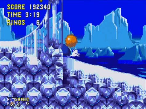 Sonic 3 Sonic Knuckles 10 Ice Cap Zone Act 2 YouTube