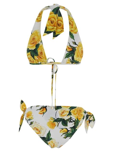 Dolce Gabbana Floral Bikini Dolce Gabbana