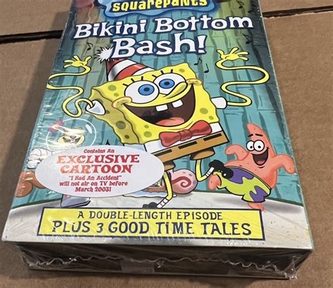 SpongeBob SquarePants Bikini Bottom Bash 4 Episodes VHS Tape