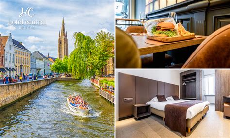 Hotel Restaurant Central Brugge Overnachting Voor 2 Ontbijt